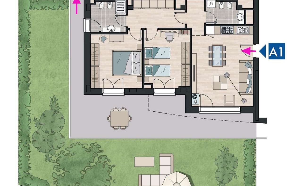CARPI "MORBIDINA" BELLISSIMA MAISONETTE  IN A+