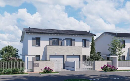 CARPI “MORBIDINA”  VILLA  SCHIERA BIFAMIGLIARE, A4