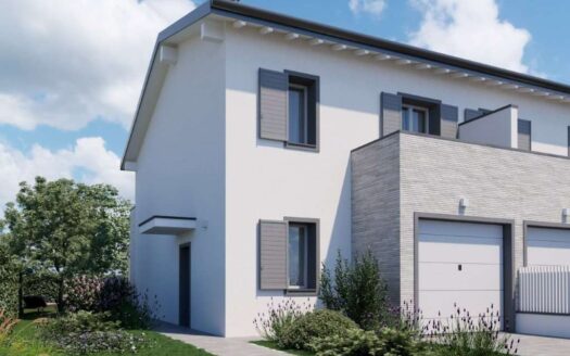 CARPI "MORBIDINA"  VILLA  SCHIERA BIFAMIGLIARE