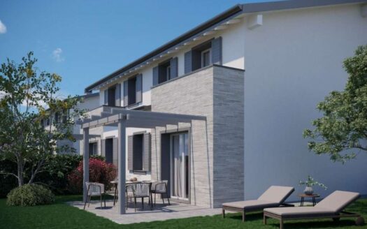 CARPI "MORBIDINA"  VILLA  SCHIERA BIFAMIGLIARE