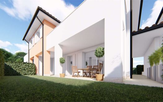 CARPI SIGNORILE VILLA DI TESTA IN BIFAMILIARE A4