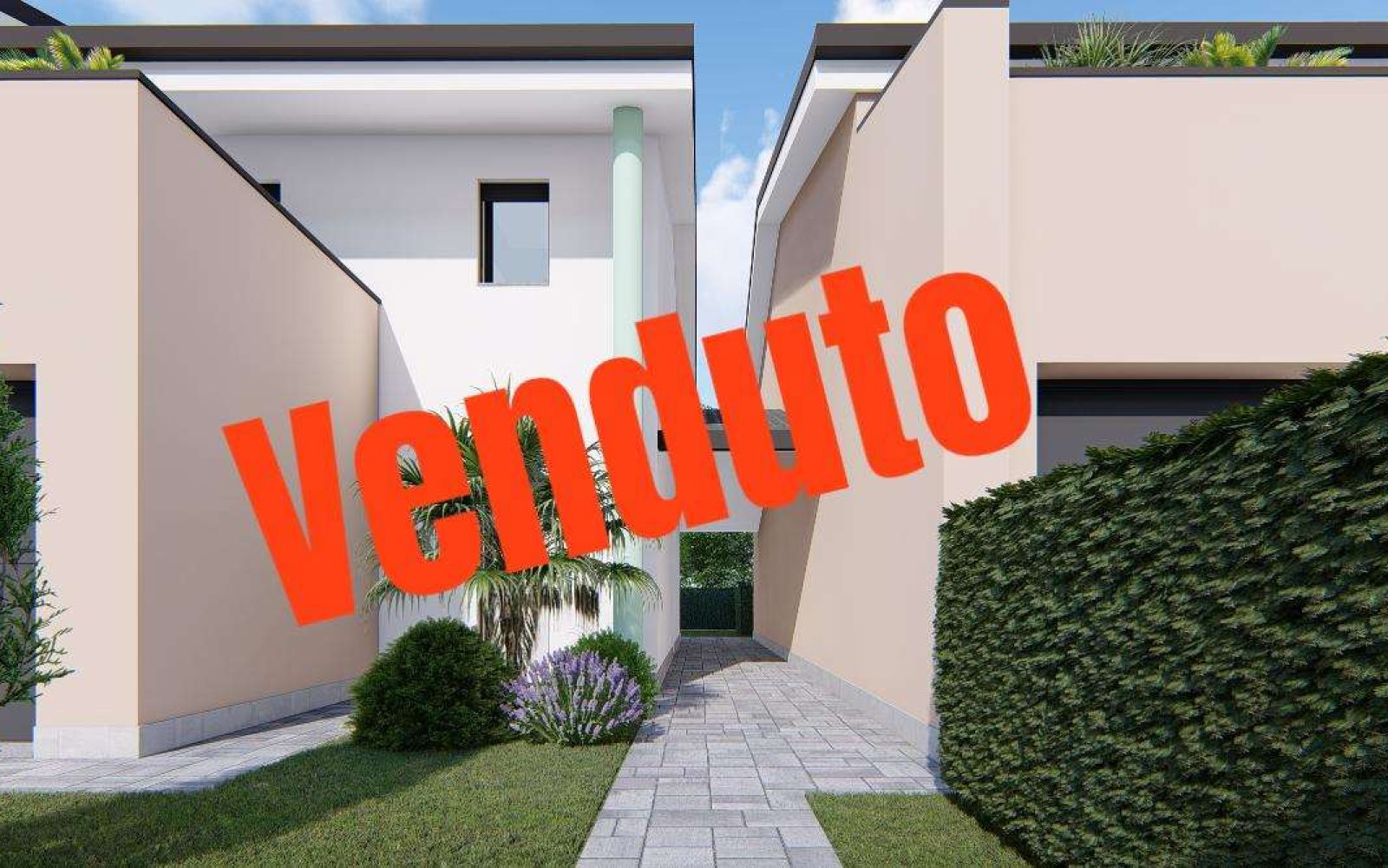 CARPI "MORBIDINA" VILLA DI TESTA CON PORTICO CL A4