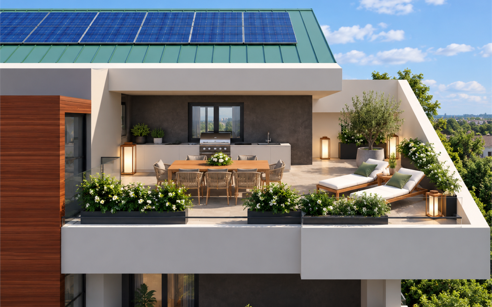 CORREGGIO ATTICO CON TERRAZZA DA 57 MQ  POSSIBILIT° DI PERMUTARE IL TUO IMMOBILE !!!!